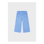 Mayoral Girls Blue Cropped Trouser